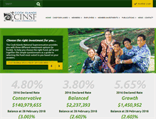 Tablet Screenshot of cinsf.com